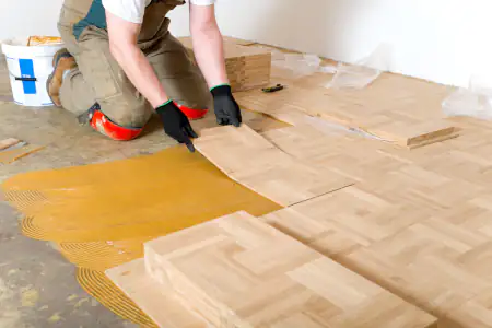Massive Dielen Boden (Klassische Hamburger Altbauwohnung)